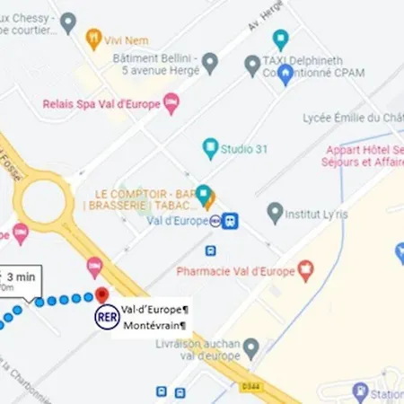 Disneyland Rer 6 Pers アパート